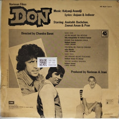 Kalyanji Anandji - Don (Vinyl)