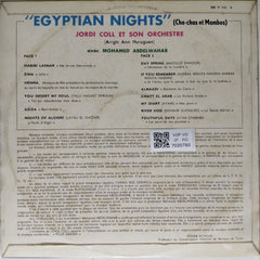 Mohamed Abdelwahab, Jordi Coll - Egyptian Nights (Vinyl)