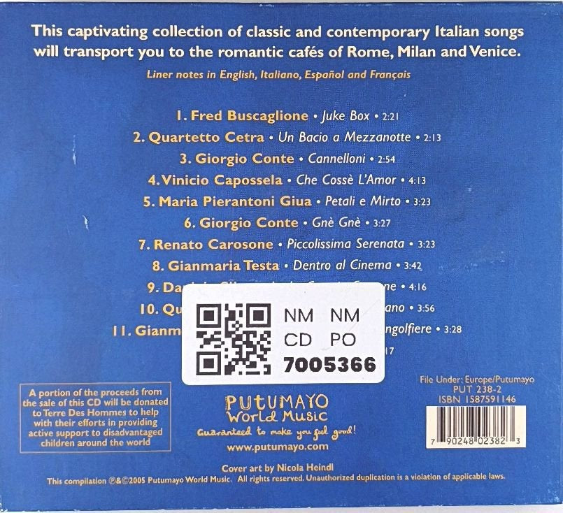 Various - Italian Café (CD)