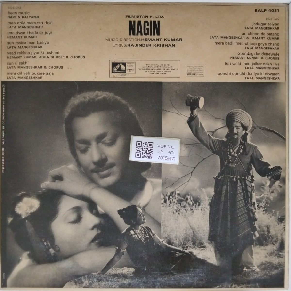 Hemant Kumar - Nagin (Vinyl)