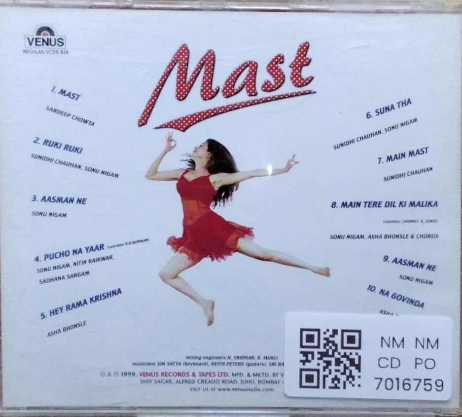 Sandeep Chowta - Mast (CD)