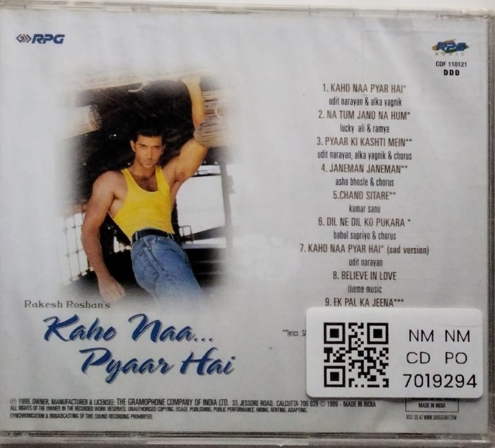 Rajesh Roshan - Kaho Naa... Pyaar Hai (CD)