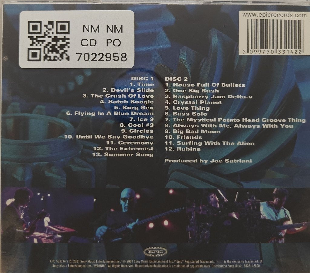 Joe Satriani - Live in San Francisco (CD) (2)