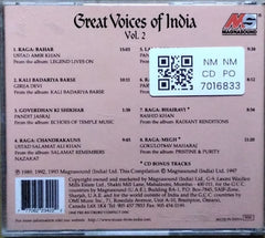 Various - Great Voices of India Vol. 2 (CD)