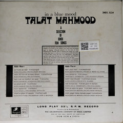 Talat Mahmood - In A Blue Mood (Vinyl)