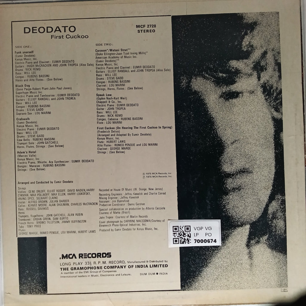 Eumir Deodato - First Cuckoo (Vinyl)