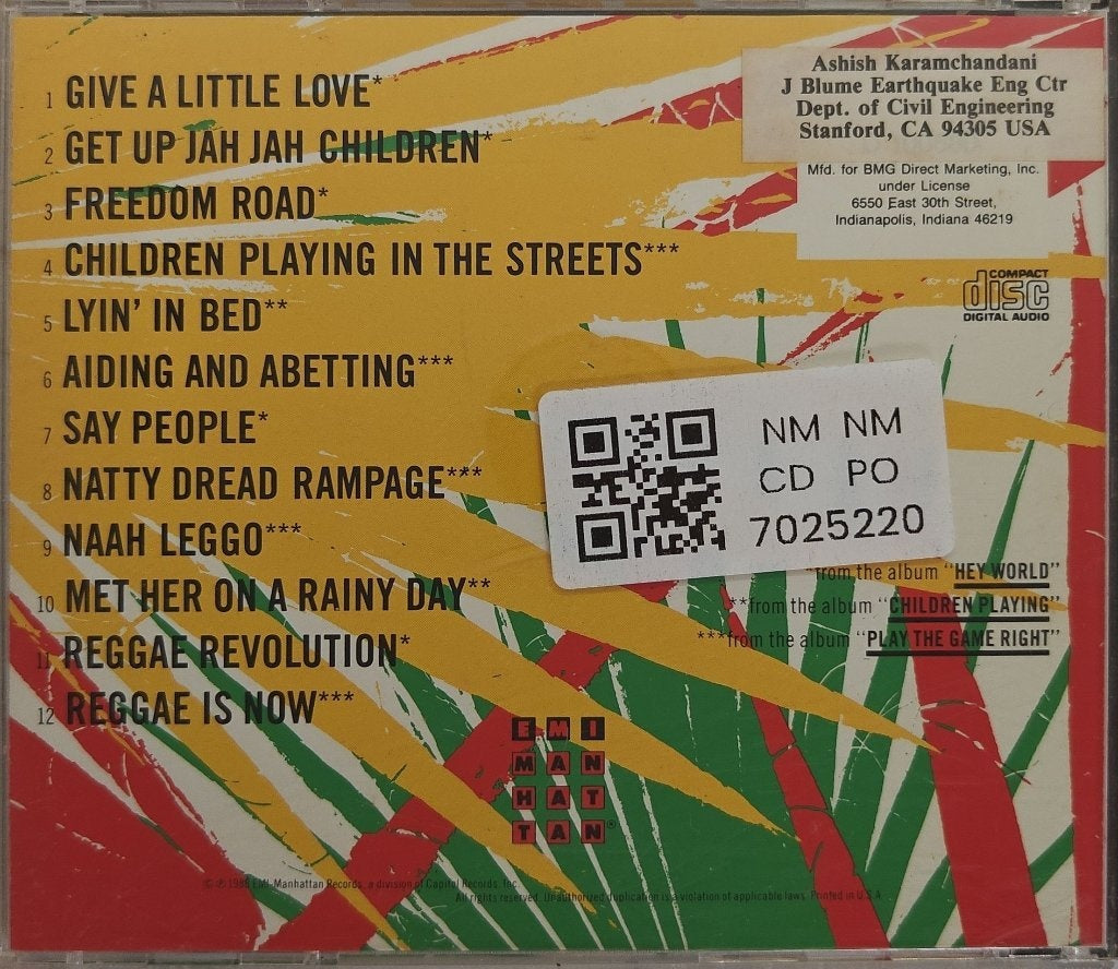 Ziggy Marley and the Melody Makers - Time Has Come (CD)