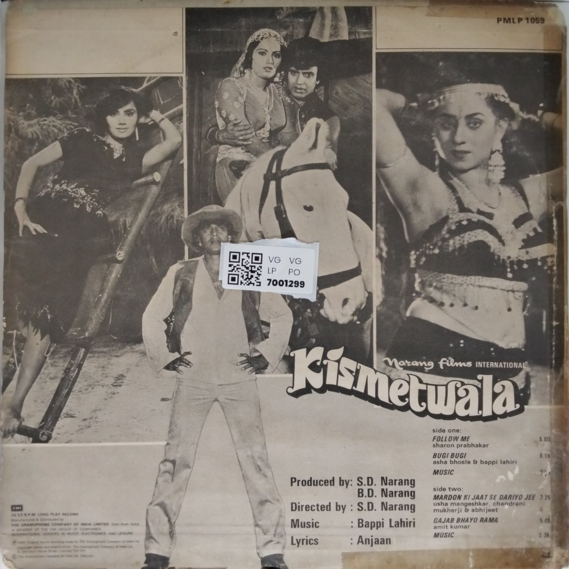 Bappi Lahiri - Kismatwala (Vinyl)