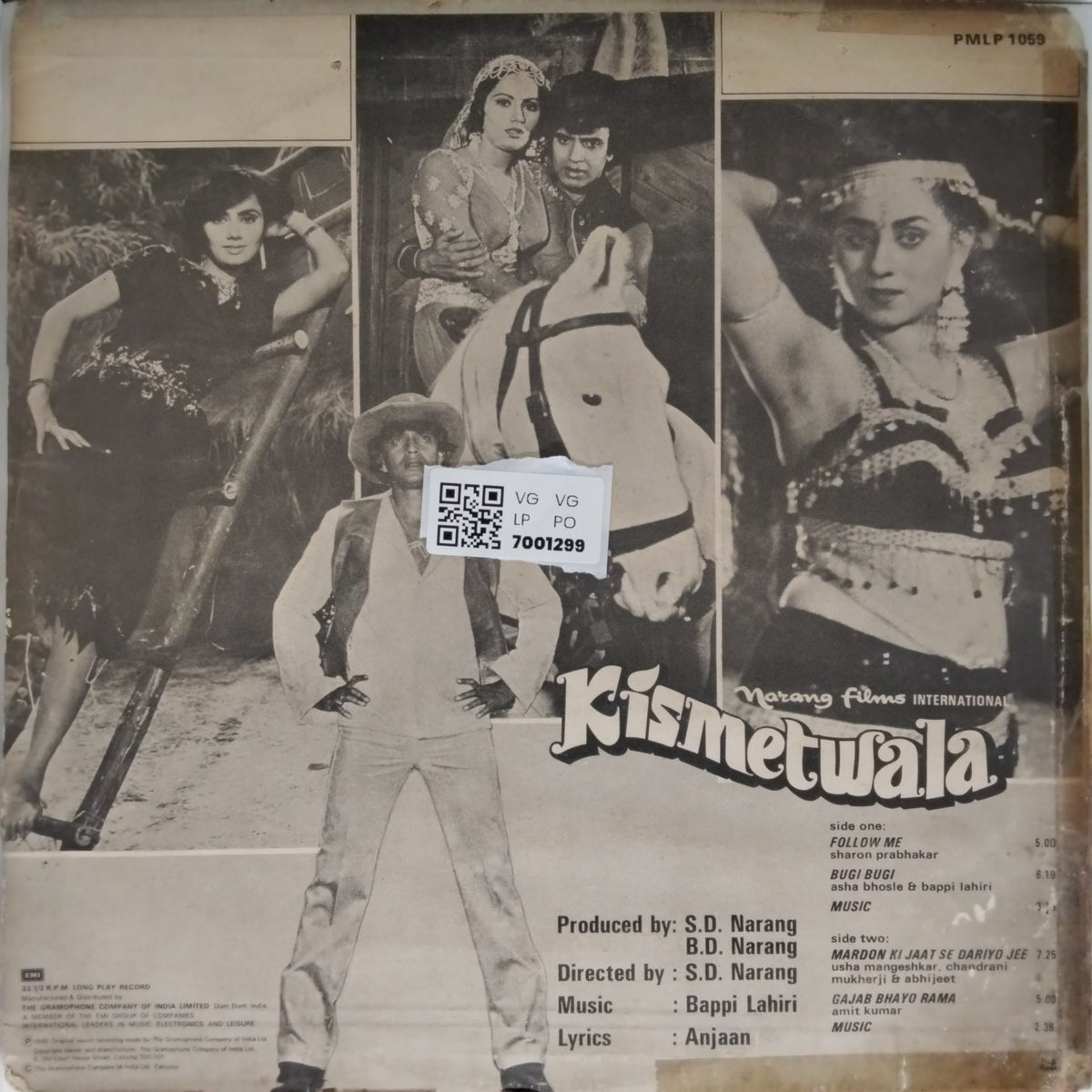 Bappi Lahiri - Kismatwala (Vinyl)