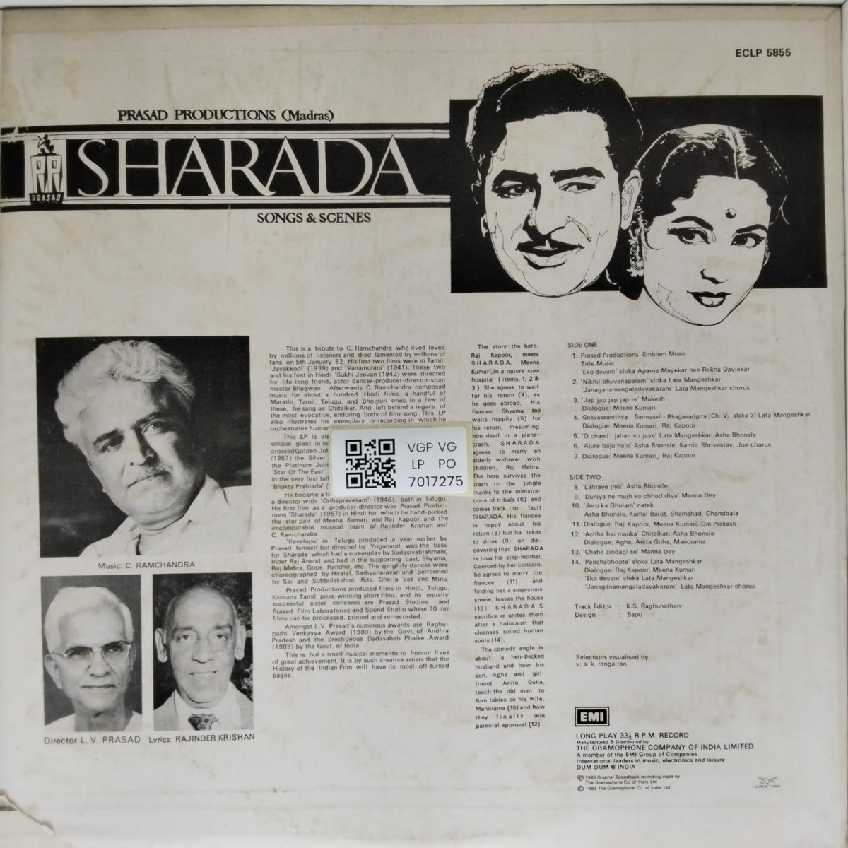 C. Ramchandra - Sharada (Vinyl)