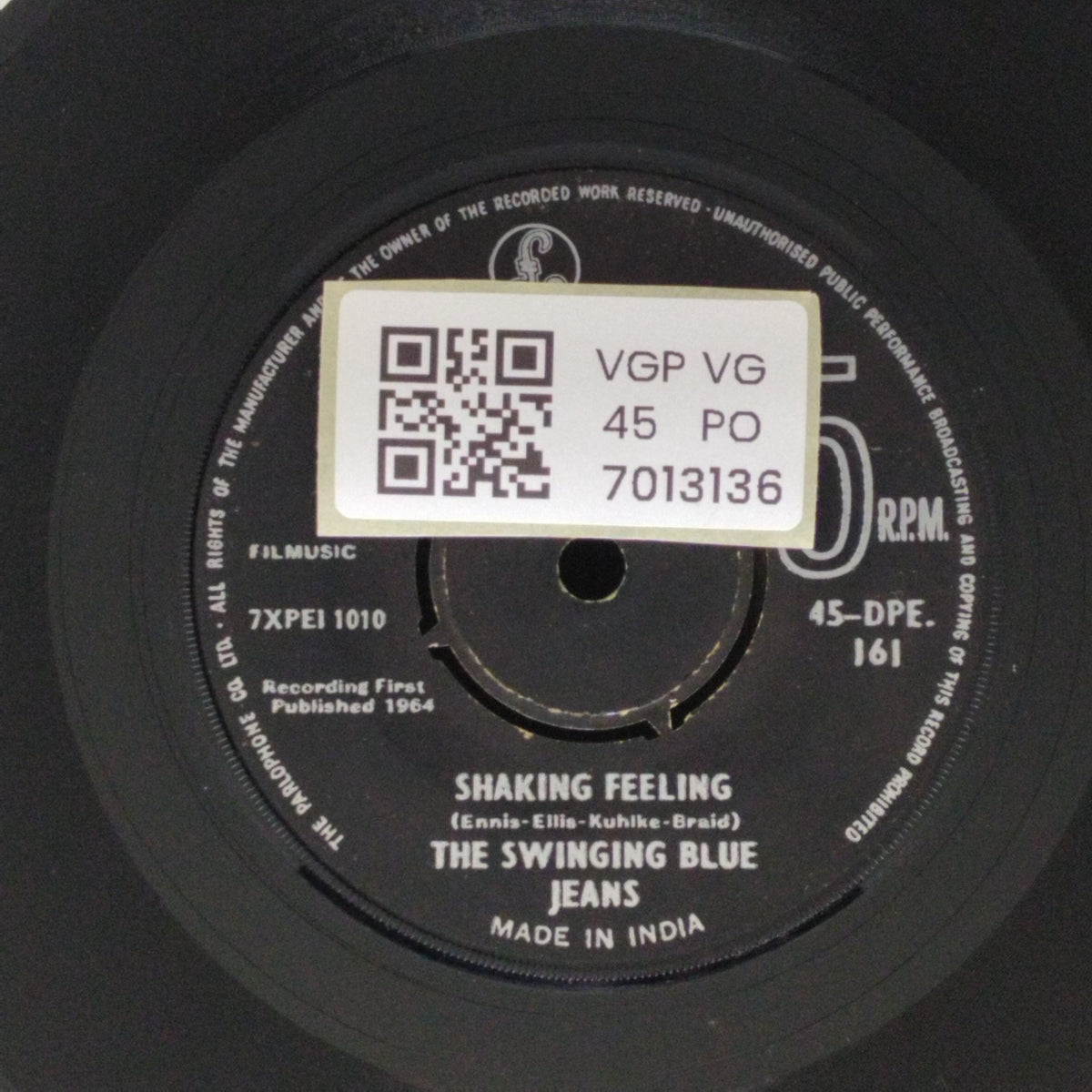 The Swinging Blue Jeans - Good Golly Miss Molly / Shaking Feeling (45-RPM)