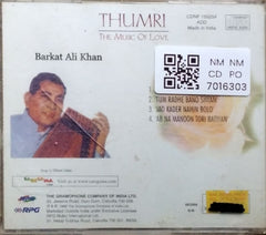 Barkat Ali Khan - Thumri: The Music Of Love (CD)