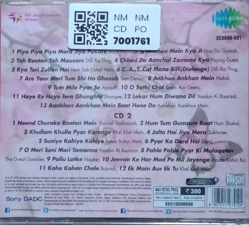 Asha Bhosle, Kishore Kumar - Love Stories (CD) (2)