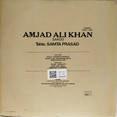 Amjad Ali Khan - Raga Sughrai Kanada / Raga Jhinjoti (Vinyl)