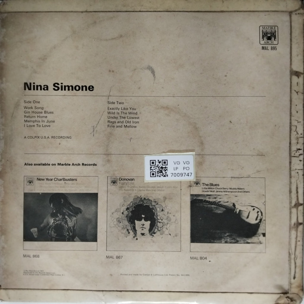 Nina Simone - Nina Simone (Vinyl)