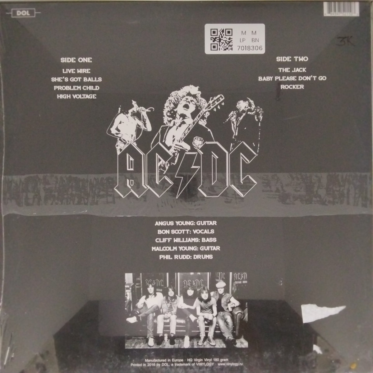 AC/DC - Live at Agora Ballroom, Cleveland August 22nd, 1977 (Vinyl)