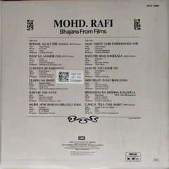 Mohd. Rafi - Bhajans From Films (Vinyl)