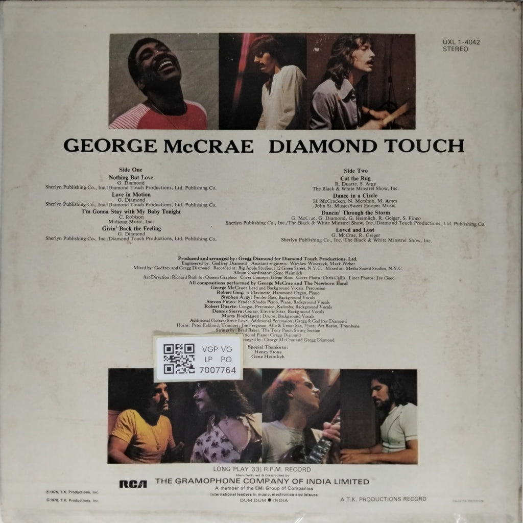 George McCrae - Diamond Touch (Vinyl)