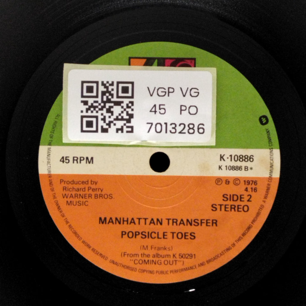 Manhattan Transfer - Chanson D'Amour (45-RPM)