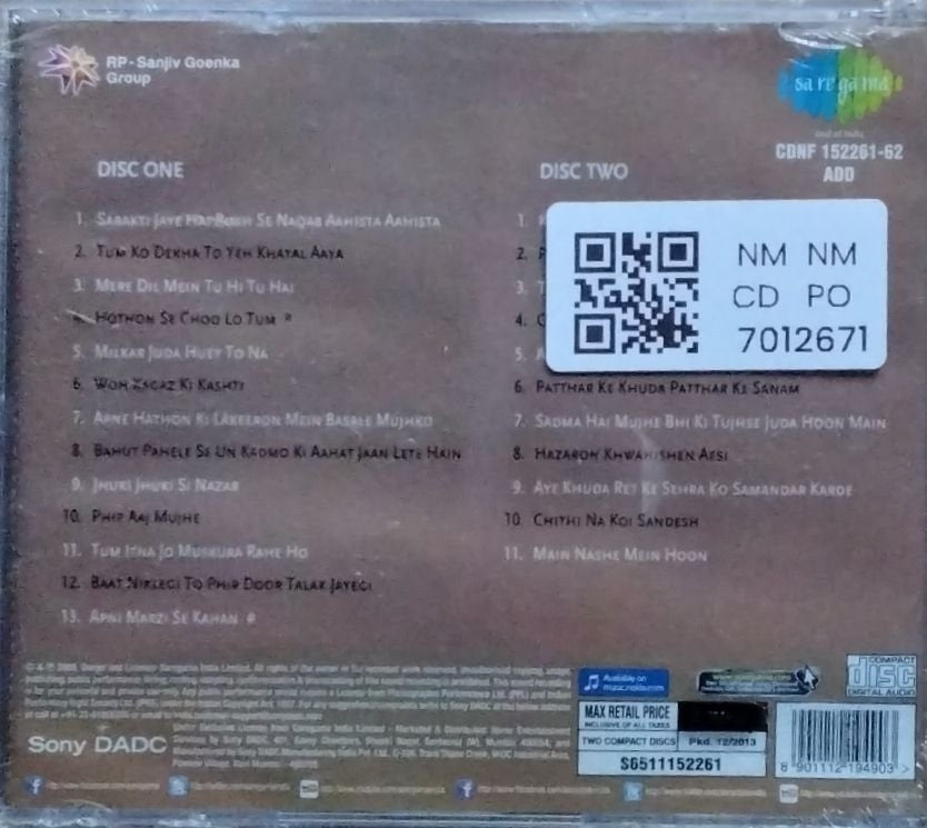 Jagjit Singh - Greatest Hits: His Finest Ever (CD) (2)