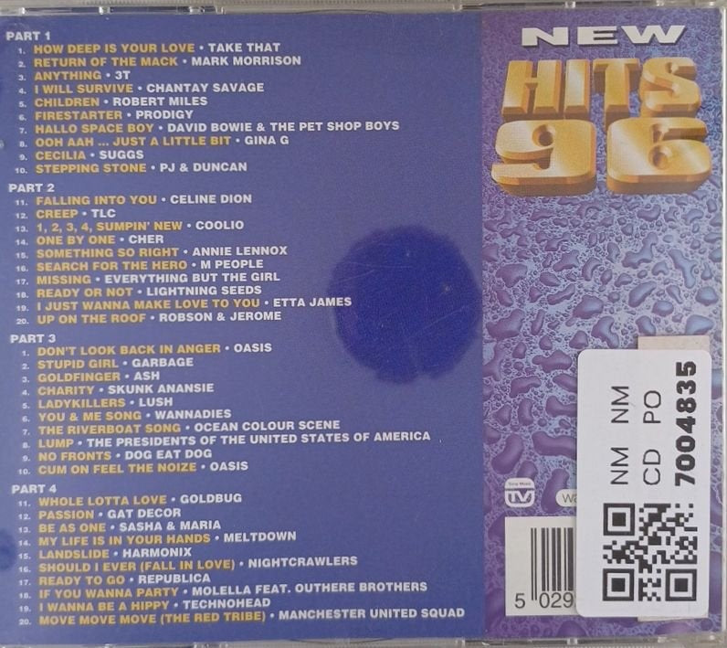 Various - New Hits 96 (CD) (2)
