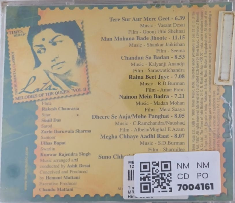 Various - Melodies of the Queen Vol-II (CD)
