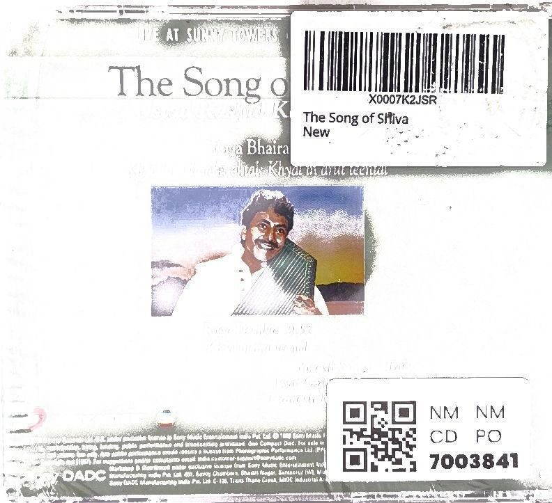 Ustad Rashid Khan - The Song of Shiva (CD)