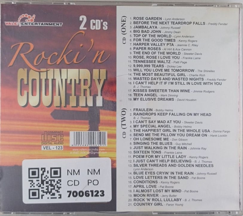 Various - Rockin' Country (CD) (2)