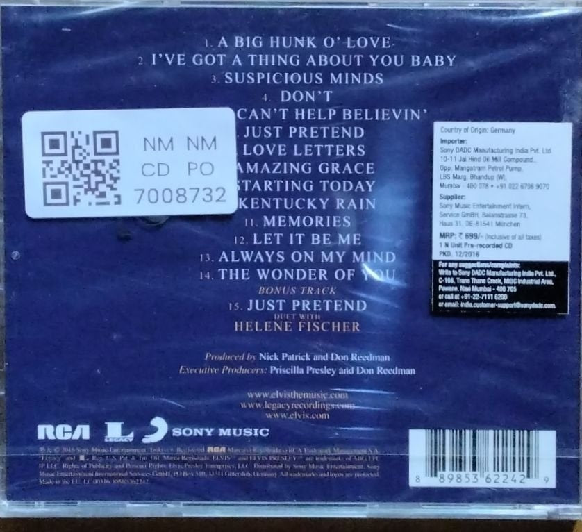 Elvis, Royal Philharmonic Orchestra - The Wonder of You (CD)