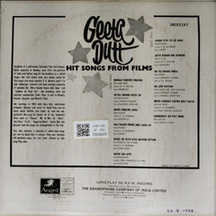 Geeta Dutt - Hit Songs From Films (Vinyl)