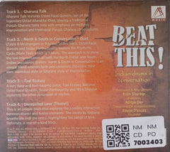 Ustad Fazal Qureshi, Sridar Parthasarathy, Nitin Shankar - Beat This! (CD)