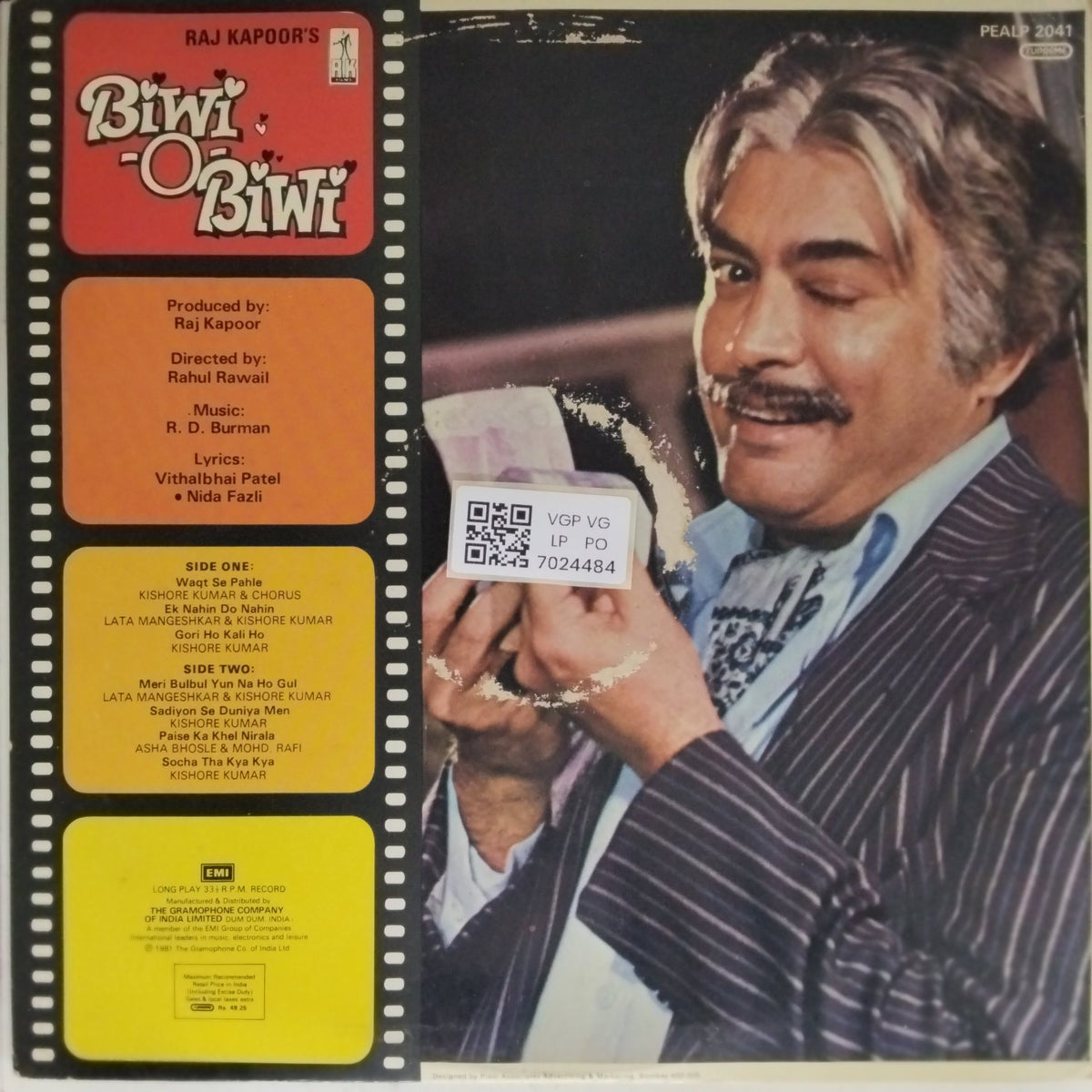 R. D. Burman - Biwi-O-Biwi (Vinyl)