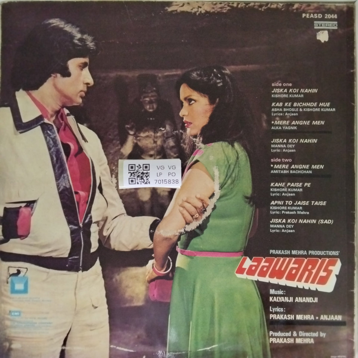 Kalyanji Anandji - Laawaris (Vinyl)
