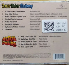 Laxmikant Pyarelal, Kalyanji-Anandji - Amar Akbar Anthony / Hera Pheri (CD)