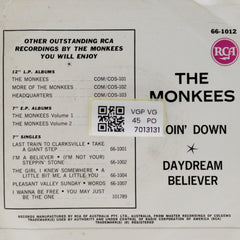 The Monkees - Daydream Believer/Goin' Down (45-RPM)