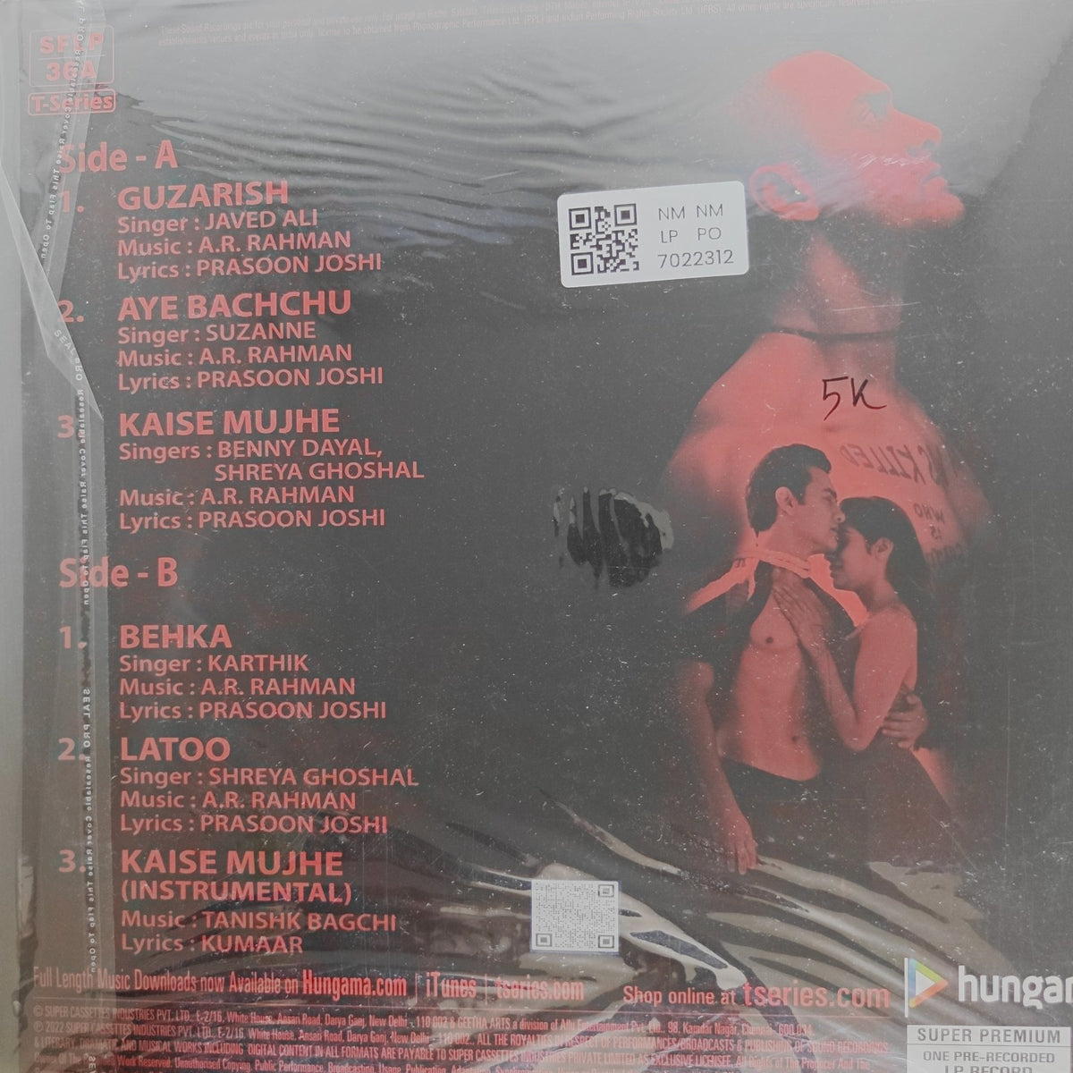 A.R. Rahman - Ghajini (Vinyl)
