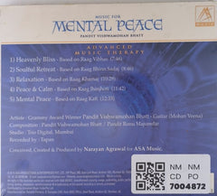 Pandit Vishwamohan Bhatt - Music for Mental Peace (CD)