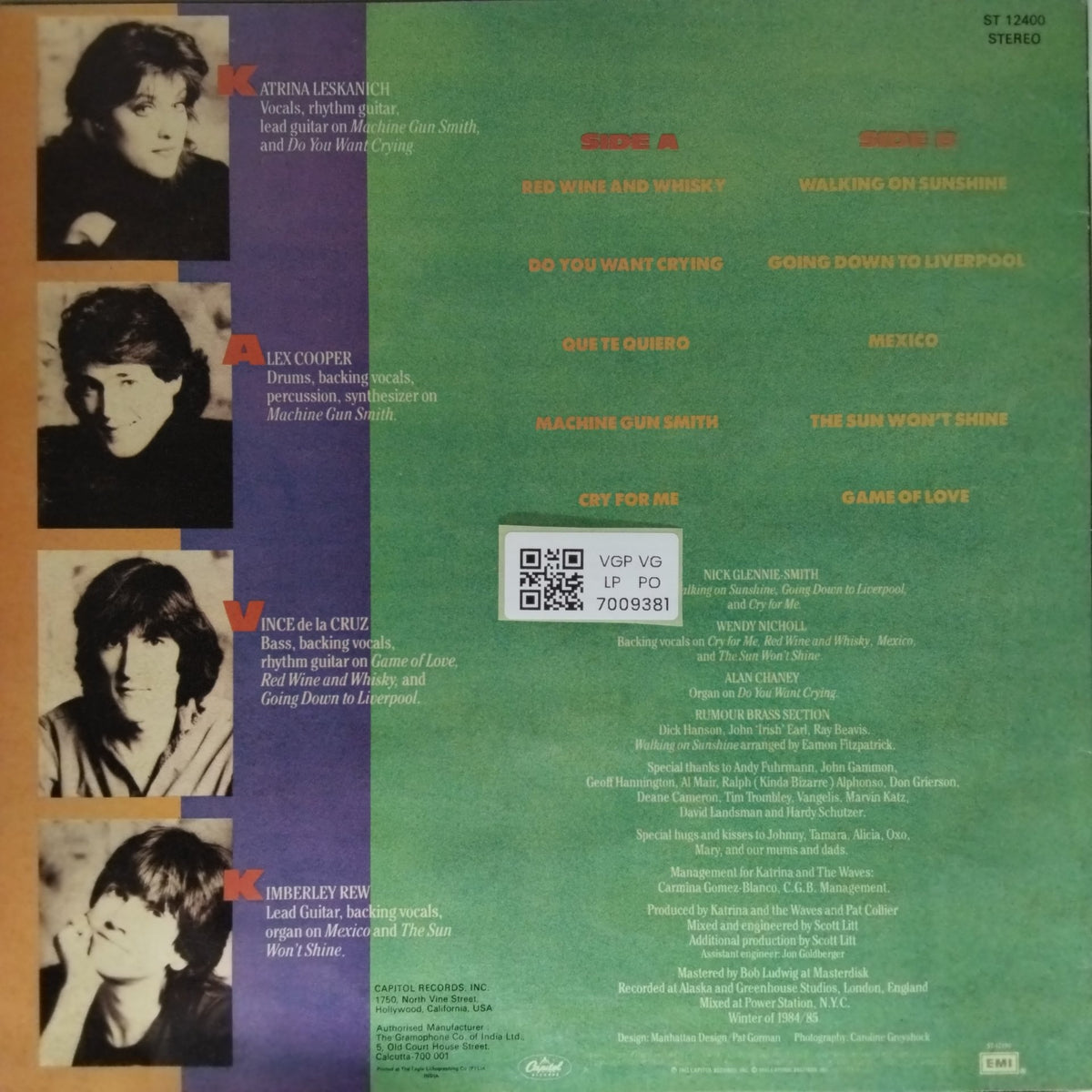Katrina and the Waves - Katrina and the Waves (Vinyl)