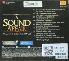 Jagjit Singh, Chitra Singh - A Sound Affair (CD)