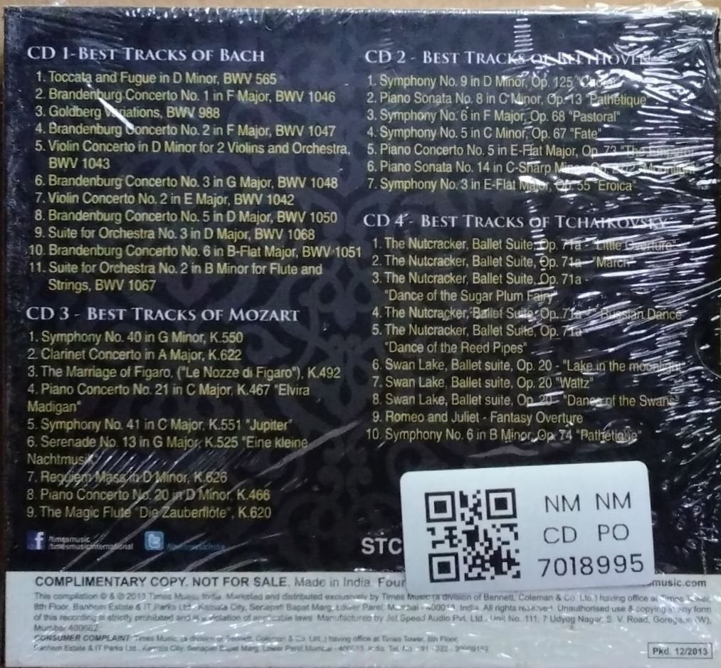 Various - Western Classical Gold Collection (CD) (4)