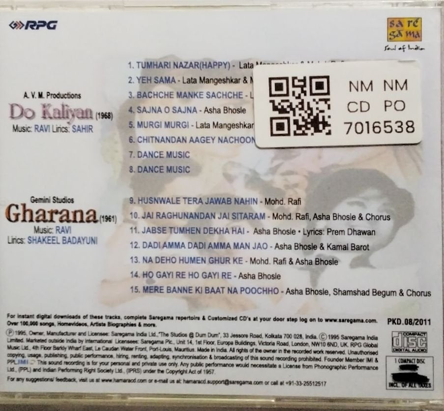 Ravi - Gharana (CD)