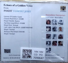 Yashwant Joshi - Echoes of a Golden Voice (CD)