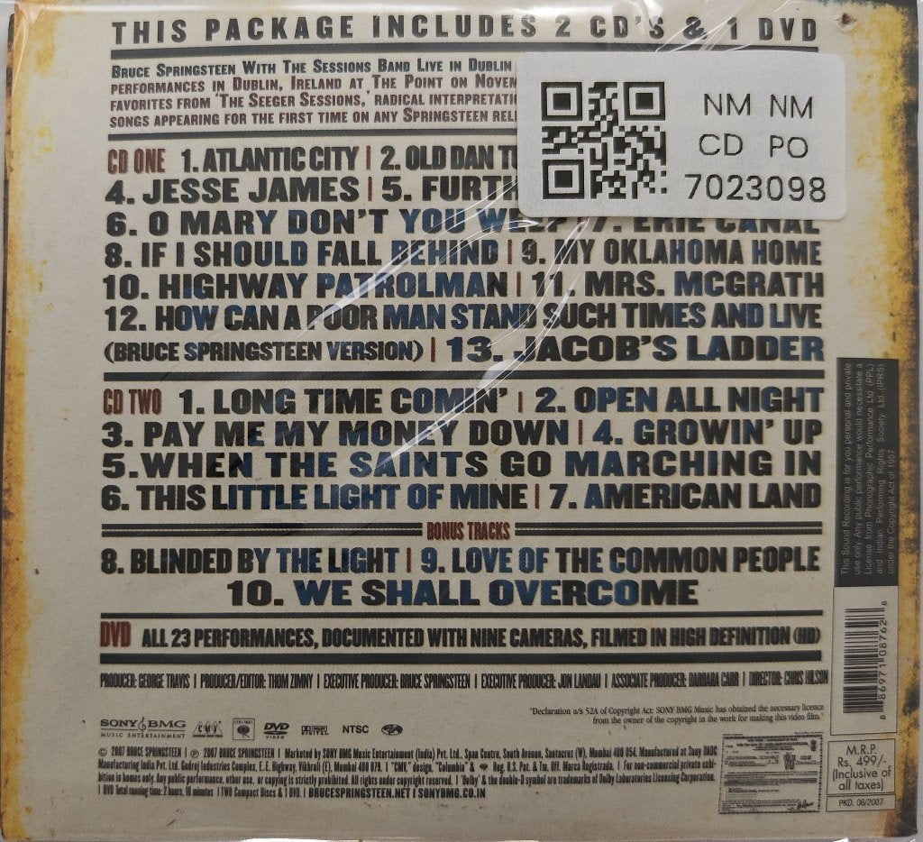 Bruce Springsteen - Live in Dublin (CD) (2)