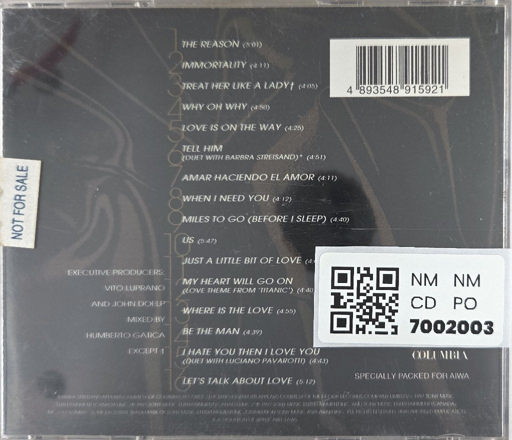 Celine Dion - Let's Talk About Love (CD)