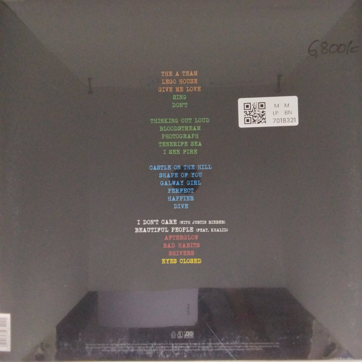 Ed Sheeran - Tour Collection (Vinyl) (2)