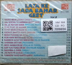 Lata Mangeshkar - Lata Ke Sadabahar Geet Vol. 8 (CD)
