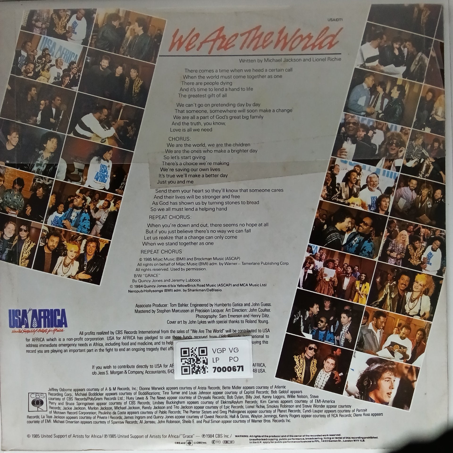 Various - We Are the World (Vinyl)