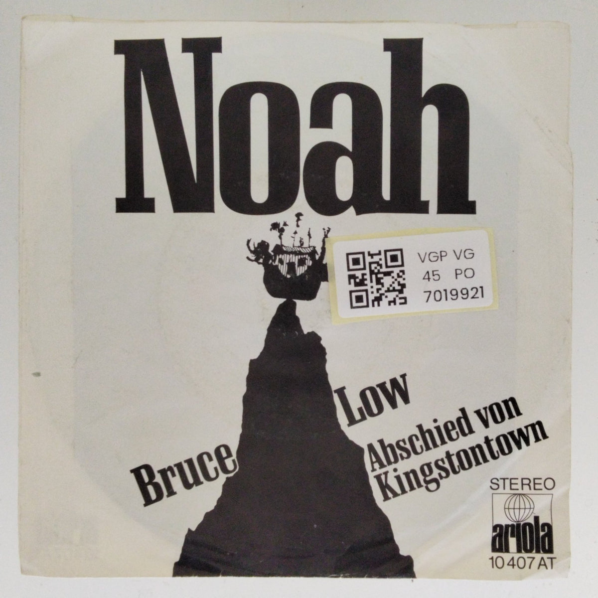 Bruce Low - Noah / Abschied von Kingstontown (45-RPM)