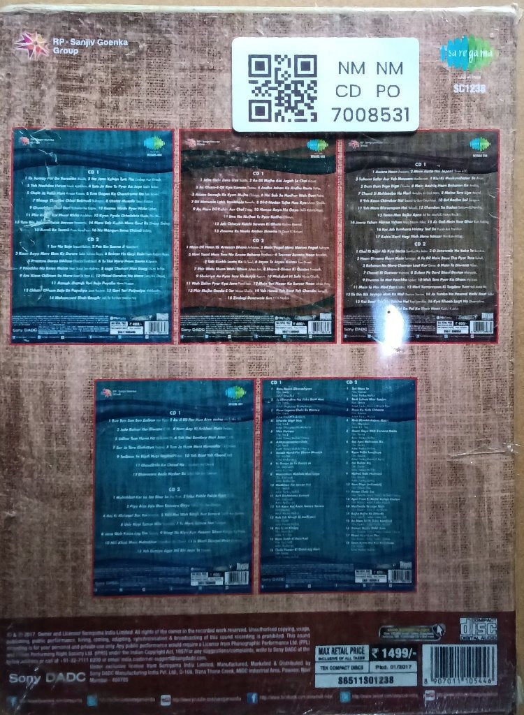 Various - Sumadhur Yaadein (CD) (10)