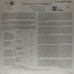 Charles Mingus, Hampton Hawes, Dannie Richmond - Trio (Vinyl) (2)